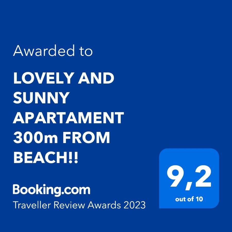 Lovely And Sunny Apartament 300M From Beach!! Peraía Kültér fotó