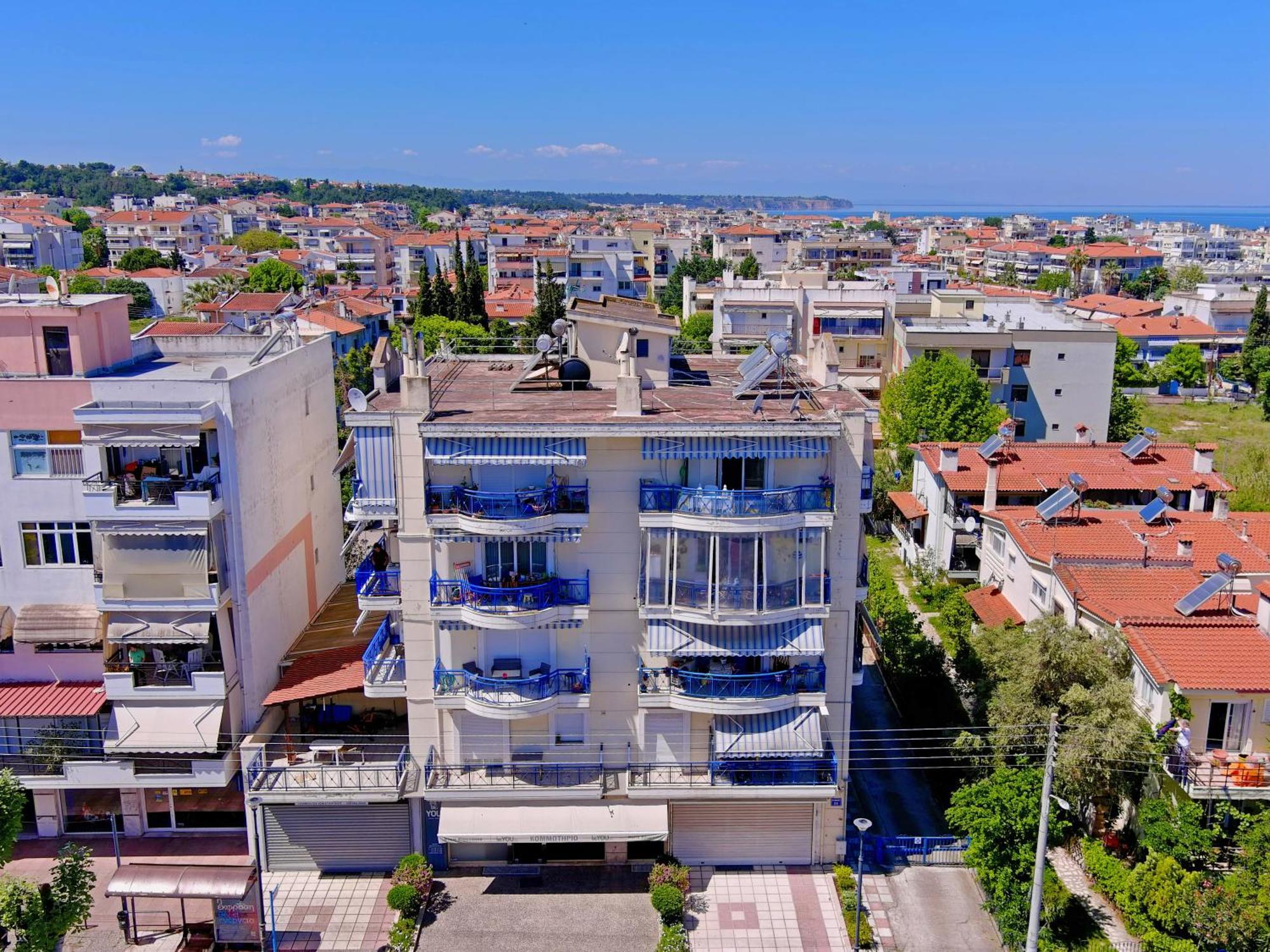 Lovely And Sunny Apartament 300M From Beach!! Peraía Kültér fotó